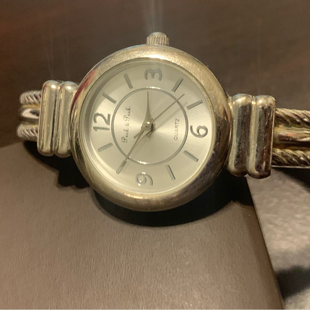 Peck & Peck Cuff Clamp Watch